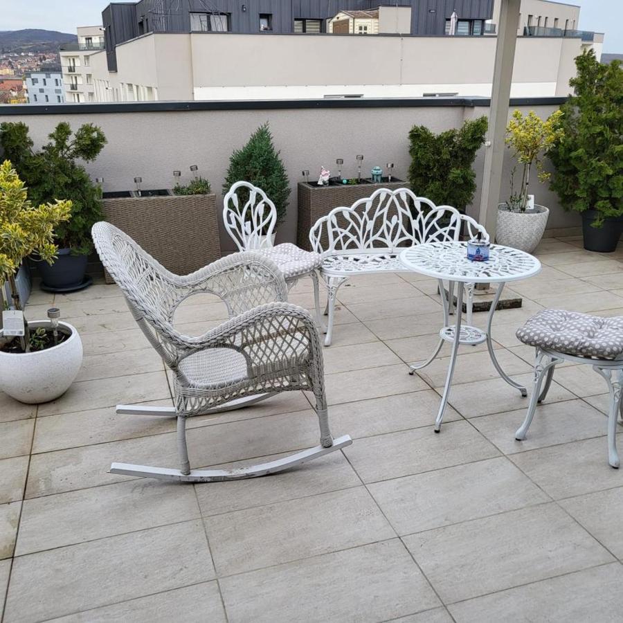 דירות Sibiu Bach Penthouse מראה חיצוני תמונה