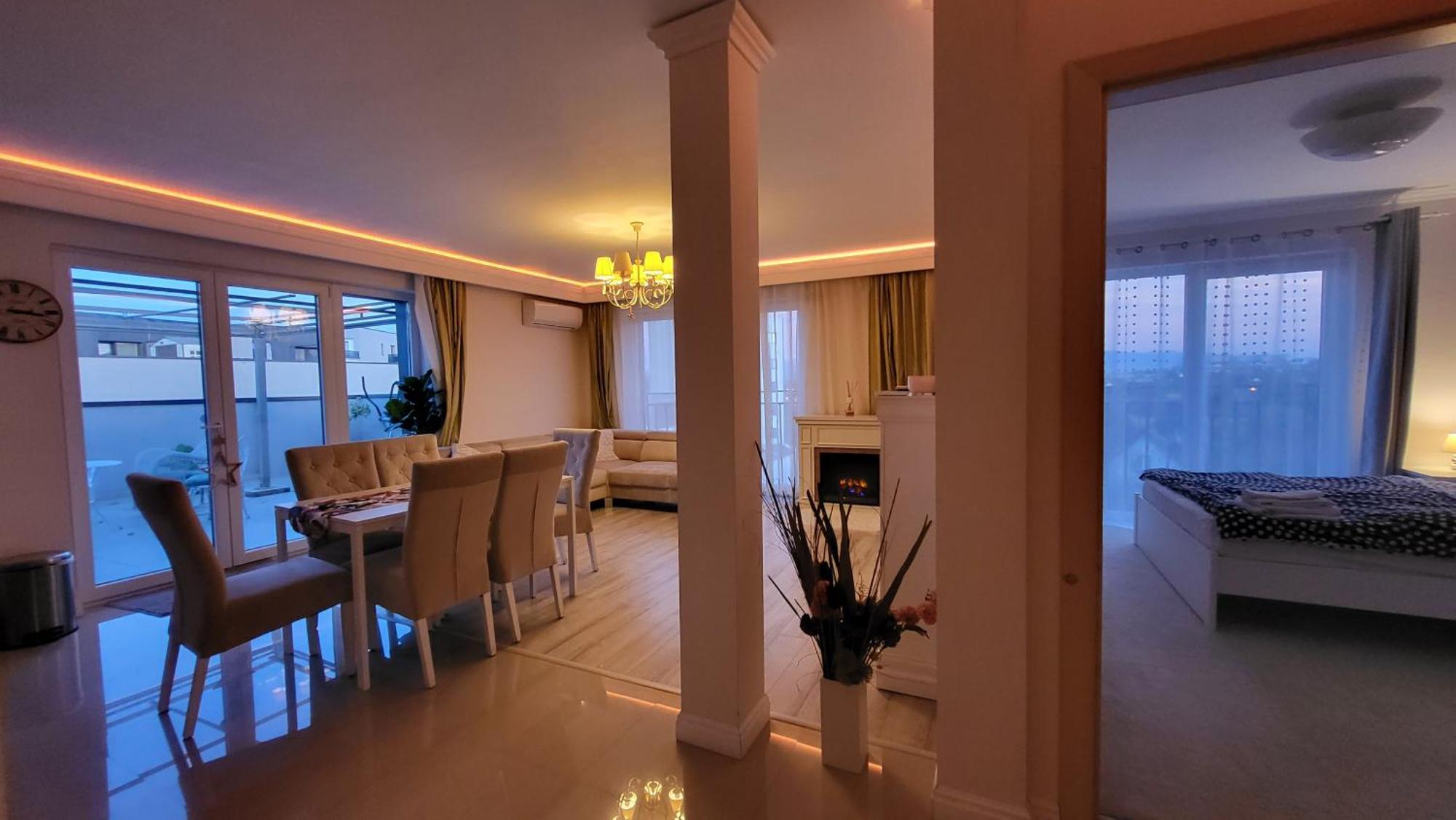 דירות Sibiu Bach Penthouse מראה חיצוני תמונה