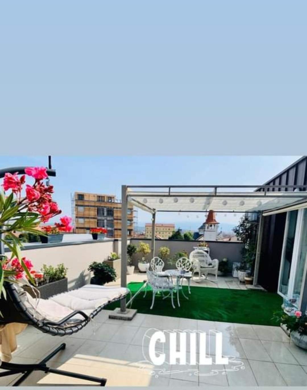 דירות Sibiu Bach Penthouse מראה חיצוני תמונה